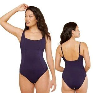 New! Andie Long Torso Havana One Piece Swimsuit